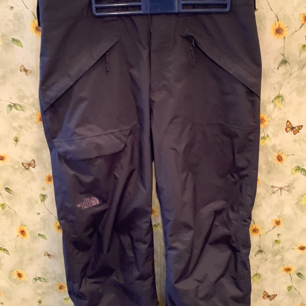 Men’s medium black North Face ski pants